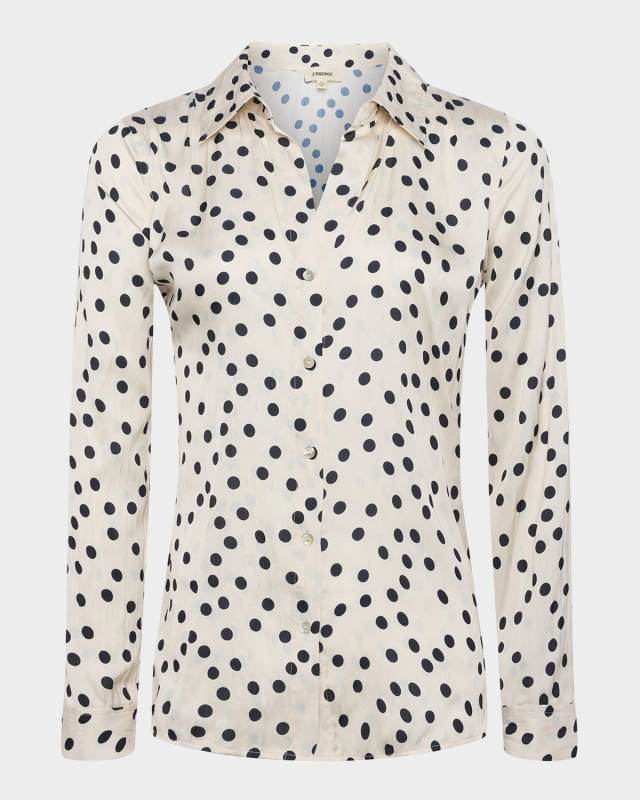 Argo Polka-Dot Blous